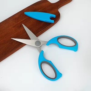 Tijeras Multifuncionales de Acero Inoxidable, Duraderas, para Raspar Escamas de Pescado, Abrir Nueces, Tijeras de Cocina con Cubierta de PP - Product Image 4