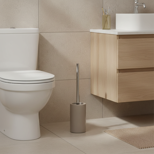 Cuvette de toilette en grès beige Spirella « Tube » 10,5 x 42 cm - Product Image 3