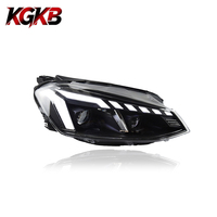Feux avant KGKB pour VW Golf 7 2013-2017, ensemble de phares de voiture, mise à niveau style A4, lentille de projecteur LED, accessoires