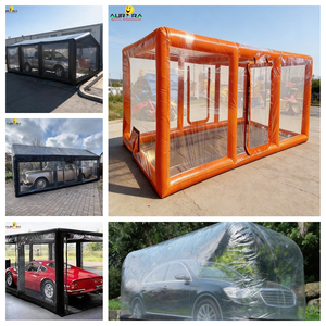 <strong>Bubble</strong> Tent <strong>Inflatable</strong> <strong>Car</strong> Cover for Hail <strong>Protection</strong> Outside Transparent Indoor Storage Shield Guard Case - Product Image 2