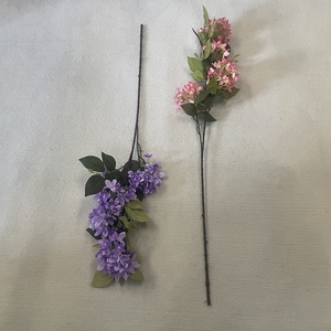 FANCY <span class=keywords><strong>Fiori</strong></span> Artificiali di Lillà <span class=keywords><strong>Viola</strong></span> in Seta per Centrotavola, Decorazioni per Matrimoni, Natale, Lauree, Pasqua - Product Image 3
