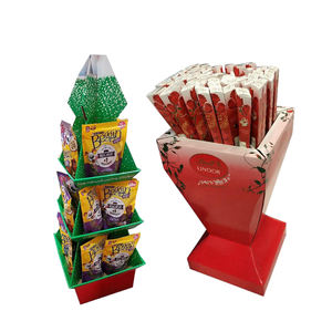 Benutzer definierte Marken werbung Wellpappe Dump Bin Display Auffällige moderne Werbe-Supermarkt Stand für Lack - Product Image 1