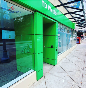 Panneau composite en aluminium Alucobond Haute résistance à la corrosion Série 1000 Couleur personnalisée Ignifuge Antibactérien - Product Image 1