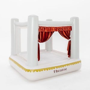 Casa de Brinco Inflable Silenciosa, Inalámbrica, Mini, de PVC, Personalizable, Todo en Uno, Blanca, para Niños, Castillo Inflable de PVC - Product Image 3