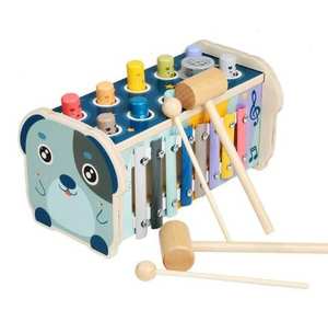 ระนาดของเล่นเด็ก8โน๊ตใหม่ล่าสุดของเล่นเด็กผ้าสีรุ้งแบบมือเคาะเปียโนของเล่นระนาดทำจากไม้ - Product Image 6