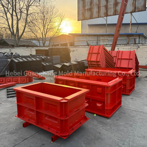 Moule en acier de haute précision pour blocs de béton emboîtables sur mesure, <span class=keywords><strong>prix</strong></span> usine, pour murs de soutènement préfabriqués, destiné à l'exportation - Product Image 5