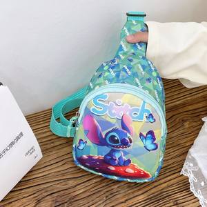 야외 여행 가방 어린이 가슴 가방 만화 귀여운 소녀 허리 가방 새로운 동전 지갑 3-5 세 어린이 가방 어린이 어깨 가방 - Product Image 2