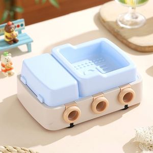 Boat Shaped Silicone Ice Mold Kids Homemade Ice Cream Popsicle Mold Ice <b>Cube</b> Tray Ice Making Box - Product Image 4