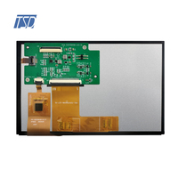 Pantalla Táctil LCD de Grado Automotriz de 7'' (7 Pulgadas) IPS, Amplio Rango de Temperatura, Resolución 800x480, Interfaz USB I2C