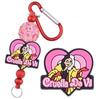 Nouvelles perles focales en PVC de dessin animé, vente en gros, perles focales K-Pop Demon Hunters pour la fabrication de stylos, perles focales en PVC pour enfants