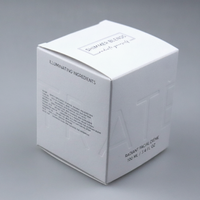 Boîte en carton personnalisée en papier de coton pour emballage d'huile pour le visage, coffret cadeau