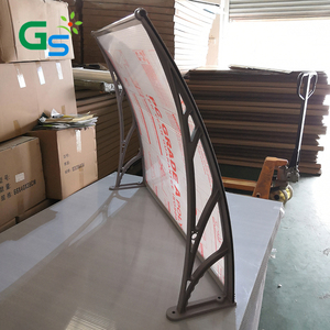 Mái Che Cửa Sổ Ngoài Trời Bằng Nhựa <span class=keywords><strong>Polycarbonate</strong></span> Dễ Lắp Đặt Tự Làm Cho Thị Trường Ý Và Anh - Product Image 2