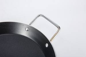 Moderne Antihaft-Kochgeschirr-Aluminium-<span class=keywords><strong>Paella</strong></span>-Pfanne für die Haus manns kost mit Meeres früchten - Product Image 5
