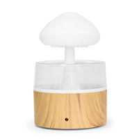 Nouveau design unique sommeil relaxant goutte d'eau son veilleuse aromathérapie arôme diffuseur d'huiles essentielles pluie nuage humidificateur