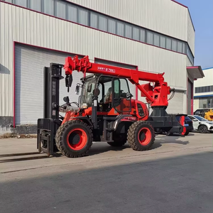 Empilhadeira telescópica Empilhadeira telescópica 5Ton Empilhadeira telescópica Boom <span class=keywords><strong>Forklift</strong></span> Braço Guindastes T50A - Product Image 4