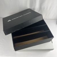 Boîte d'emballage pliable pour cartes à collectionner, boîtes de rangement pour cartes de sport noires, étuis à collectionner pour jeu de baseball