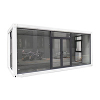 Maison préfabriquée moderne bon marché, maison préfabriquée pliable de 3 chambres à coucher, petite maison préfabriquée facile à assembler
