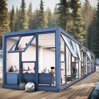 Casa Contenedor Modular Prefabricada Transpirable de Diseño Rústico SS con Precio Razonable para Uso en Dormitorios y Hoteles