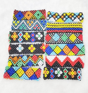 Braccialetto MIYUK per Donna, Gioielli Turchi Bohémien, Bracciali Fatti a Mano, Pulseras Estive <span class=keywords><strong>con</strong></span> <span class=keywords><strong>Perline</strong></span> di Vetro Rosa, Bijoux - Product Image 5