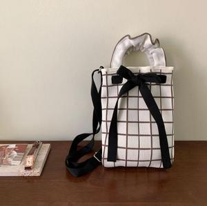 Cute Cat Knitted Portable Mobile Phone Bag Wool Knitted Bag Mini Girl <strong>Cross</strong> Body Bag - Product Image 4