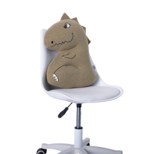 Oeko Tex Chứng Nhận Dễ Thương Khủng Long Hình Dạng Len Lụa Nhung Đệm Hạt Thoáng Khí Sinh Thái Thân Thiện Với Trang Trí Nội Thất Cho Trẻ Em Và Người Lớn - Product Image 2