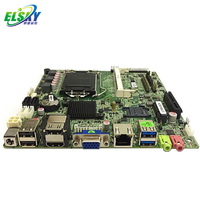 Placa base ELSKY LGA 1150 para CPU Intel Haswell/Broadwell, Mini-ITX/Micro-ATX * DDR3 1600MHz RAM hasta 8GB, actualización de PC de escritorio