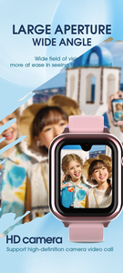 ساعة ذكية WONLEX Amoled AI KT38 مع GPS وبطاقة SIM وزر SOS، مقاومة للماء، مع كاميرا وقياس معدل ضربات القلب ودرجة الحرارة، تدعم شبكة الجيل الرابع - Product Image 6