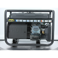 Générateur d'électricité à essence triphasé 7 kW pour la maison / Générateur électrique à essence triphasé 4 pôles 220 V AVR 380 V 10 kVA