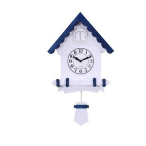 European Style Cuckoo <b>Wall</b> <b>Clock</b> House Shaped Battery Powered For Children <b>Bedroom</b> Living Room - Product Image 5