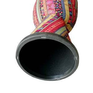 Aiersi Vibrant Color 8 pouces Authentique African D'jembe Drum Instrument de musique de petite/moyenne taille pour enfants - Product Image 6