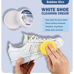 Crema Limpiadora Blanqueadora y Antiamarilleo para Zapatos, Descontaminación Profunda, Blanqueamiento Instantáneo y Abrillantamiento para Todo Tipo de Calzado - Product Image 2
