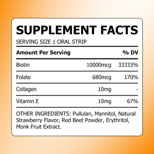 Poudre de biotine ODM OEM en marque privée pour des cheveux, une peau et des ongles sains, améliore l'élasticité et l'hydratation de la peau, contient du collagène - Product Image 2