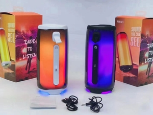 2024 Pulse5 LED Ánh Sáng Đèn Flash Âm Bass Không Thấm Nước Loa Âm Nhạc Máy Nghe Nhạc Ngoài Trời Đảng Loa - Product Image 4