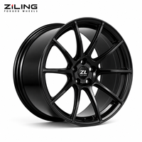 Nuevas Llantas de Aleación Forjadas Monobloque de Lujo ZL para ES, 18-19 Pulgadas, Cóncavas Profundas, Personalizadas, Compatibles con OEM, Posventa