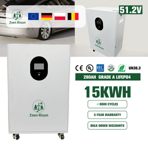 Meilleur prix pour le stockage d'énergie domestique, batterie LiFePO4 5/10/15 kWh, système solaire hybride IP65 avec communication CAN - Product Image 1