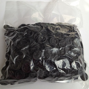 غطاء إصبع أسود مضاد للكهرباء الساكنة LN-8103، 1440 قطعة/كيس، غطاء إصبع لاتكس أسود للاستخدام الصناعي/المختبري - Product Image 5