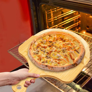 Paddle in legno per <span class=keywords><strong>Pizza</strong></span> con manico per cottura, servizio e taglio per <span class=keywords><strong>Pizza</strong></span>, pane - Product Image 2
