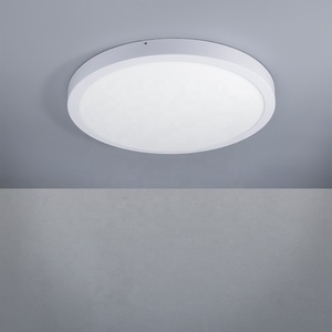 Lampada da Soffitto Moderna con Sensore di Emergenza, Pannello <span class=keywords><strong>LED</strong></span> Rotondo in Alluminio 30W/40W, Montaggio a Filo, Garanzia di 5 Anni per Uffici e Ospedali - Product Image 2