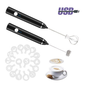 <span class=keywords><strong>Mousseur</strong></span> à lait et <span class=keywords><strong>mousseur</strong></span> à lait électrique rechargeable automatique - Product Image 5