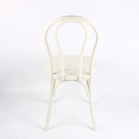 Chaise de restaurant en résine JIHOW - Empilable, durable, légère, mobilier commercial au design moderne