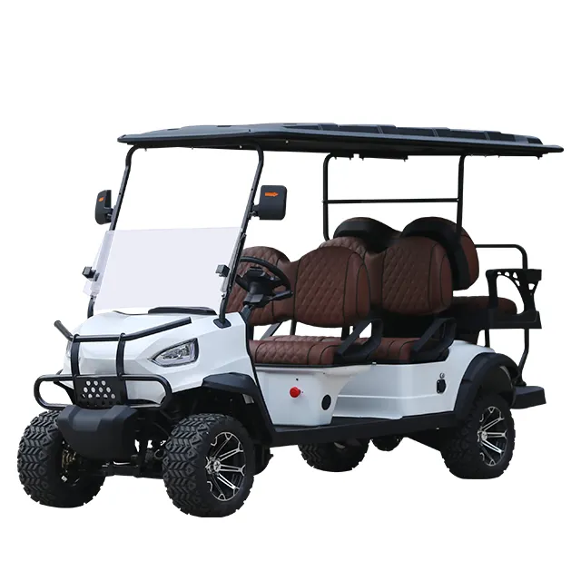 High Quality Factory Direct Sale Electric Golf Buggy CE 12V Seats Electric Golf Cart Prices Electric Golf Car 3 - 4 Service Cart