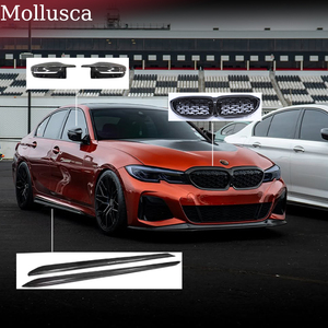 Diffuseur arrière en fibre de carbone de style G20 pour la série 3, modèle début de série - Product Image 2