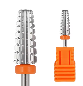 Broca Profesional 5 en 1 de Carburo de Tungsteno para Uñas, 4XC, Cilíndrica Cónica, Extra Gruesa, 3/32'', para Remover Acrílico Rápidamente - Product Image 6