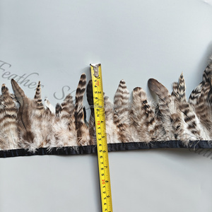 Oferta Económica: Pluma Natural de Gallo Chinchilla Gris de 4-6 Pulgadas, Flecos de Plumas para Disfraces de Carnaval y Decoración - Product Image 4