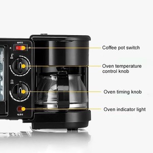 Cafetera Eléctrica 3 en 1 con Sartén y Horno <span class=keywords><strong>Tostador</strong></span>, Control Digital por Aplicación, <span class=keywords><strong>Cocina</strong></span> Casera <span class=keywords><strong>de</strong></span> Alta Calidad - Product Image 5