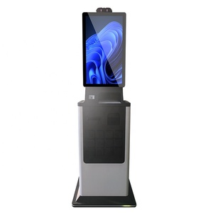 27 32 Inch Smart Cabinet <span class=keywords><strong>Locker</strong></span> Betaling Kiosk Touchscreen Self Service Autoverhuur Sleutel Dispenser Contant Acceptor Kiosk Terminal - Product Image 1