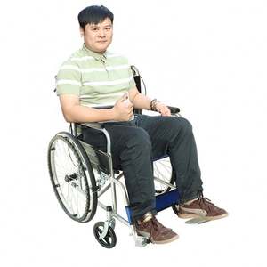 זול ידני רפואי סגסוגת אלומיניום כיסא גלגלים - Product Image 6