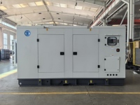 Groupe électrogène diesel 50kW/54kW/75kW/100kW 180kVA 50/60Hz Moteur Weichai silencieux refroidi par air Châssis ouvert Démarrage à distance ATS CC