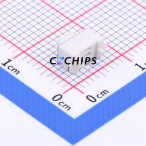 TS-KG01T-ACT50F Tactile Switch SMD,6x3.5mm Switch Single Pole Single Throw Rectangle Button 2.5N Vertical Mount - Product Image 2