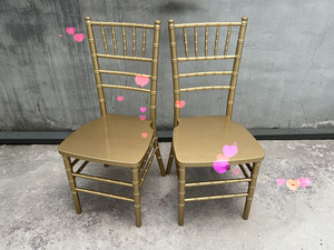 Silla de Madera para Bodas, Silla <span class=keywords><strong>Chiavari</strong></span> Blanca/Dorada/Plateada/Mogolina/Blanqueada para Eventos - Product Image 2